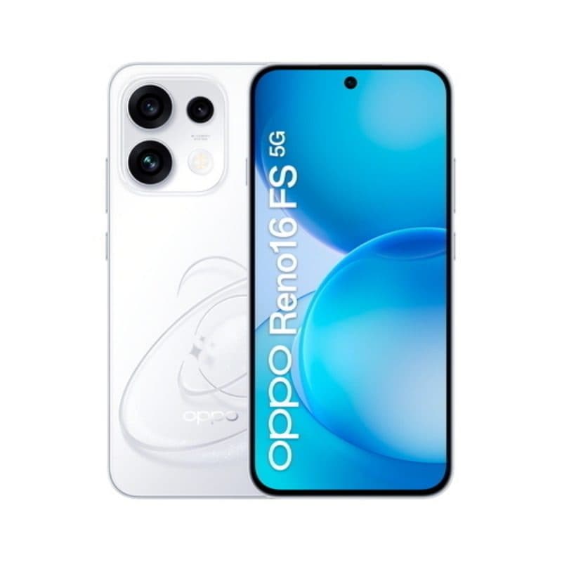 Smartphone 5G dual SIM 6.57 pollici octa core 8GB RAM 512GB Pop White - Oppo Reno 16 FS