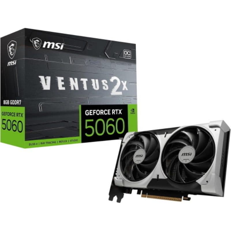 Scheda video GeForce RTX 5060 8GB - MSI Ventus 2X OC V1