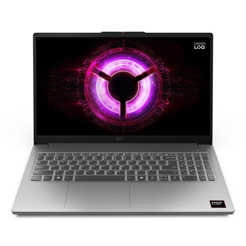 Notebook 15,6 pollici Full HD AMD Ryzen 5 150 16GB DDR5 SSD 512GB NVIDIA GeForce RTX - Lenovo LOQ 15ARP10E