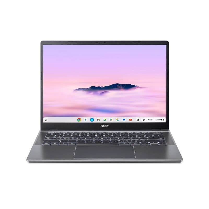 Chromebook 14 pollici WUXGA Intel Core 3 100U 16GB LPDDR5X SSD 256GB Wi-Fi 7 - Acer Chromebook Plus 514 CBE594-2-TCO-30CD