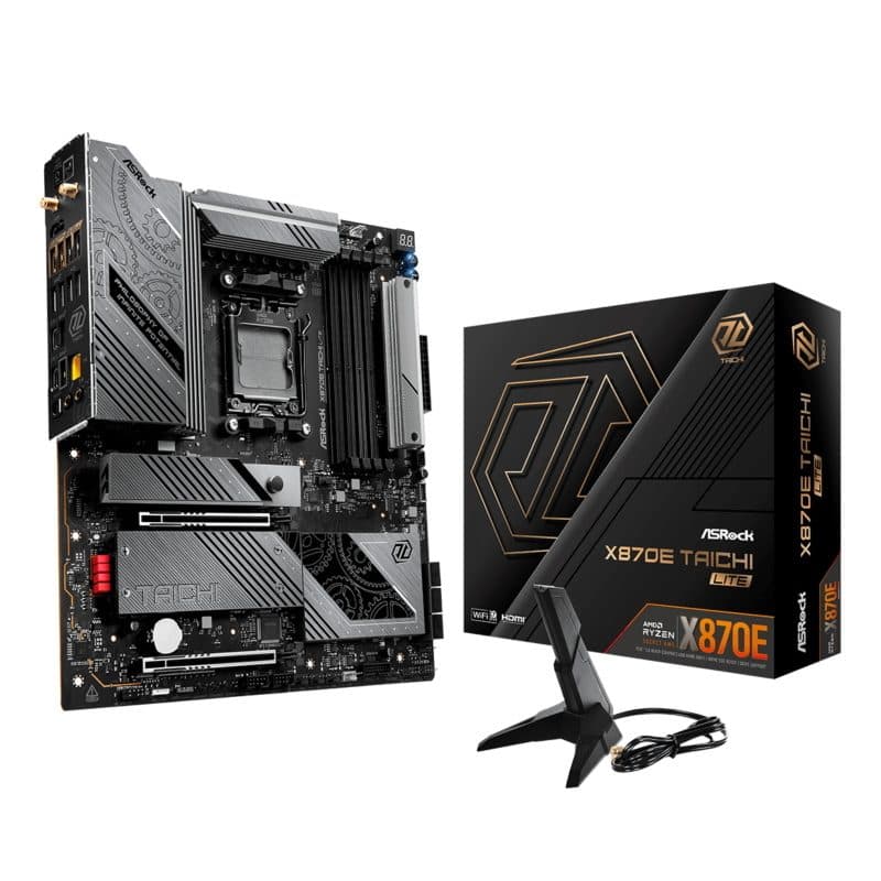 Scheda madre E-ATX socket AM5 chipset AMD X870E USB4 - ASRock X870E Taichi Lite