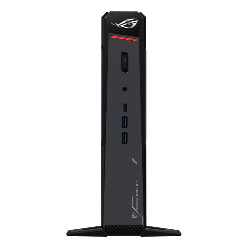 Mini PC Intel Core Ultra 9 275HX 32GB DDR5 SSD 1TB GeForce RTX 5070 Ti, tastiera QWERTZ - ASUS ROG NUC RNUC15JNK9X389A2