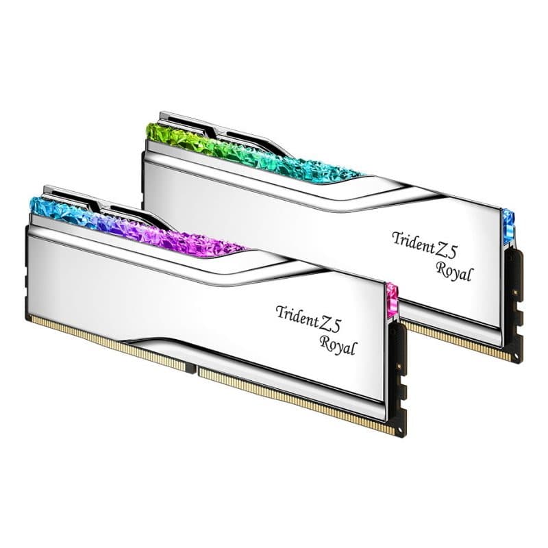 Kit memoria RAM DDR5 2x24GB 8200 MHz - G.Skill Trident Z5 RGB F5-8200J4052F24GX2-TR5S