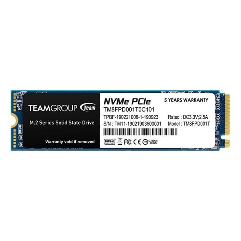SSD M.2 1TB PCI Express 3.0 NVMe 3D NAND - Team Group MP33 Pro