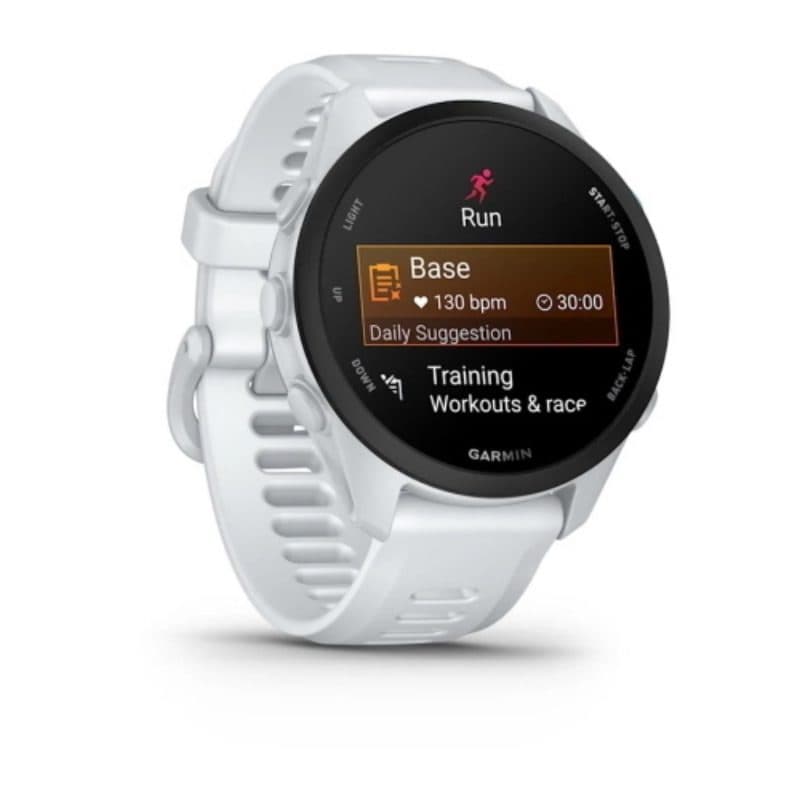 Smartwatch 43 mm display AMOLED 1,2 pollici 390 x 390 pixel touch screen GPS bianco - Garmin Forerunner 70