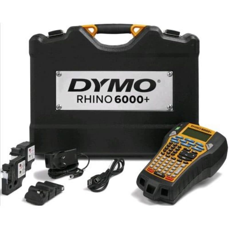 Etichettatrice con custodia di trasporto e accessori - Dymo Rhino 6000 + KitCase