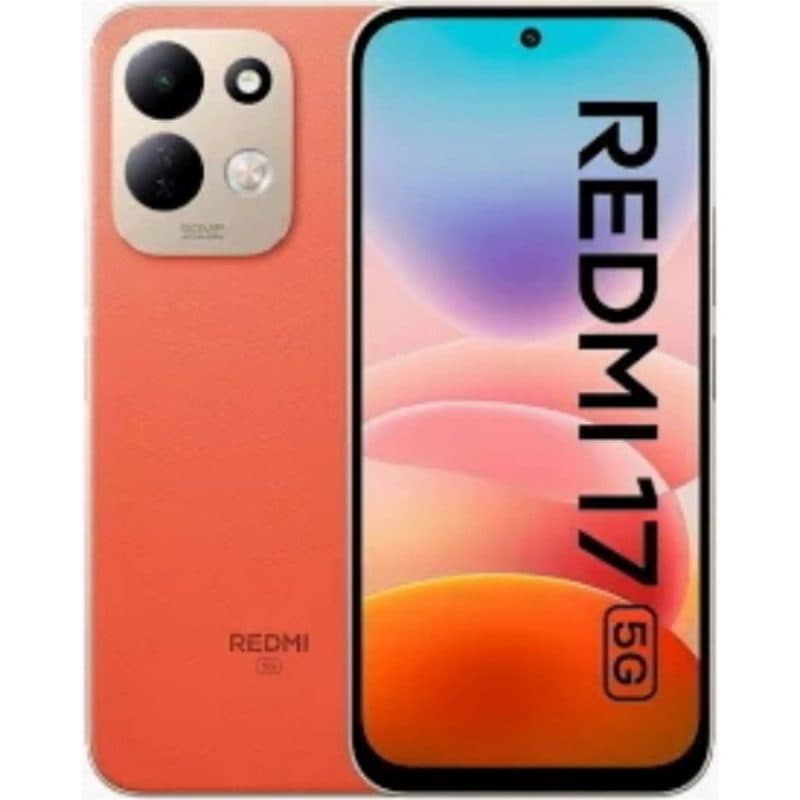 Smartphone 5G dual SIM 6,99 pollici octa core 128GB RAM 4GB arancione - Xiaomi Redmi 17