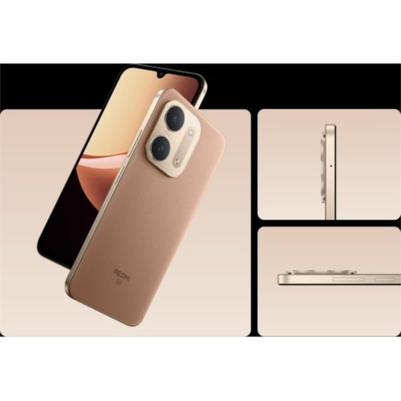 Smartphone 5G dual SIM 6,9 pollici octa core 128GB RAM 4GB marrone - Xiaomi Redmi 17C