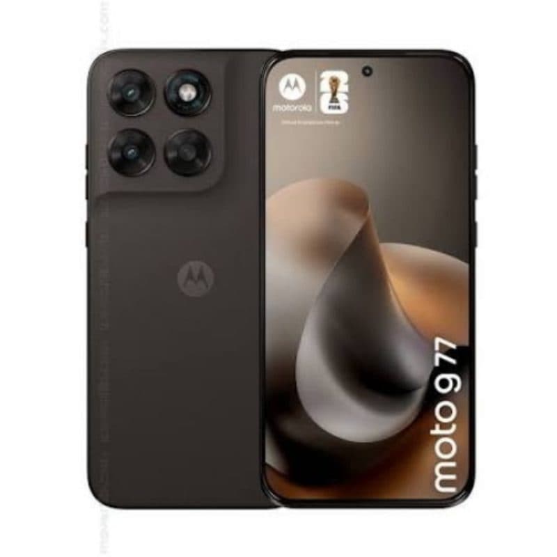 Smartphone 5G dual SIM 6,8 pollici octa core 256GB RAM 8GB nero oliva - Motorola Moto G77