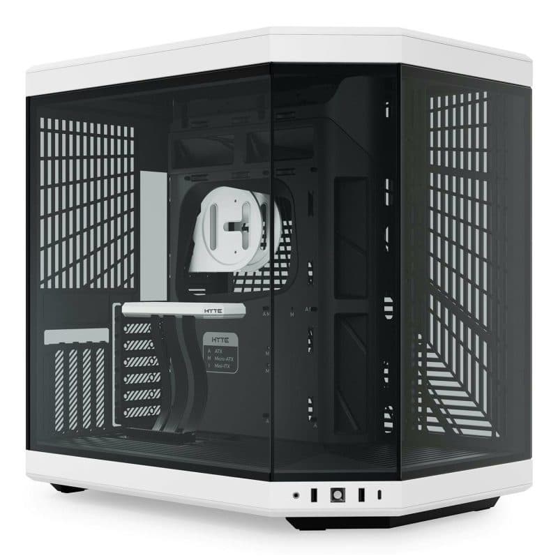 Case midi tower in vetro temperato senza alimentatore E-ATX/ATX/mATX/mini-ITX - Hyte Y70 Panda