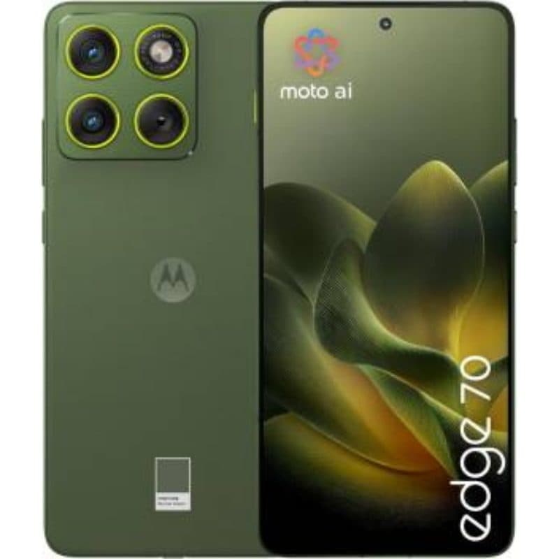Smartphone 5G dual SIM 6,67 pollici 12GB RAM 512GB Pantone Bronze Green - Motorola Edge 70