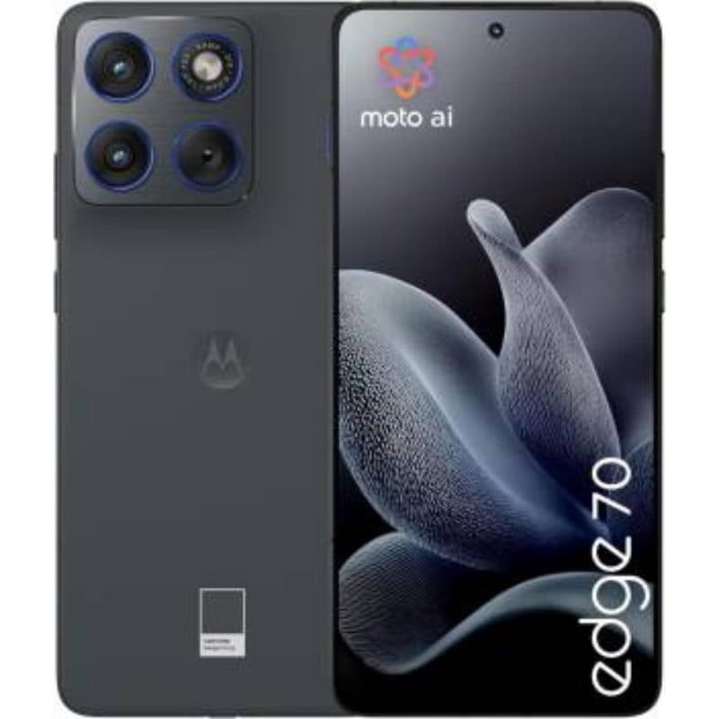 Smartphone 5G dual SIM 6,67 pollici 12GB RAM 512GB Pantone Gadget Grey - Motorola Edge 70