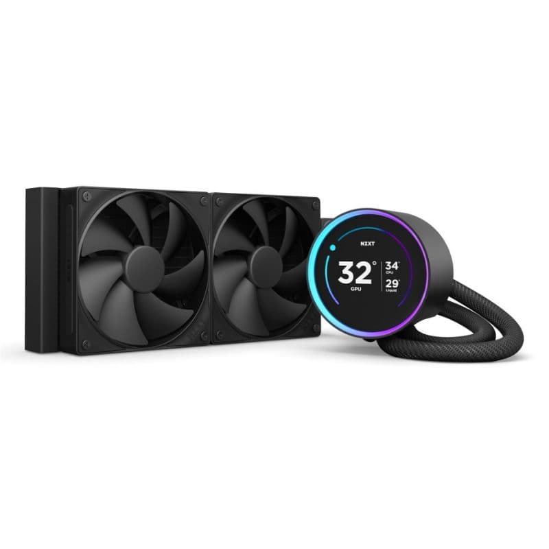Raffreddatore a liquido all-in-one per processore 12 cm nero - NZXT Kraken Elite 240