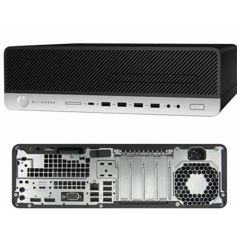 PC SFF ricondizionato Intel Core i5-8500 8GB RAM 256GB NVMe Windows 11 Pro - PC Reset 800 G4