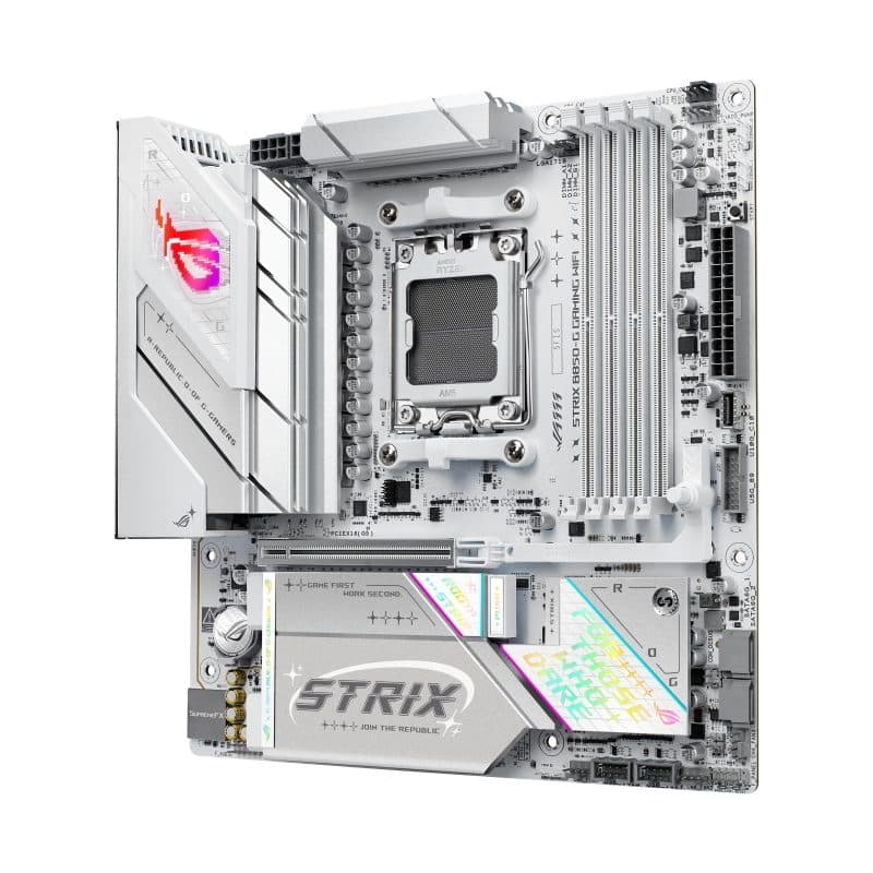Scheda madre micro ATX socket AM5 chipset AMD B850 - ASUS ROG Strix B850-G Gaming WiFi