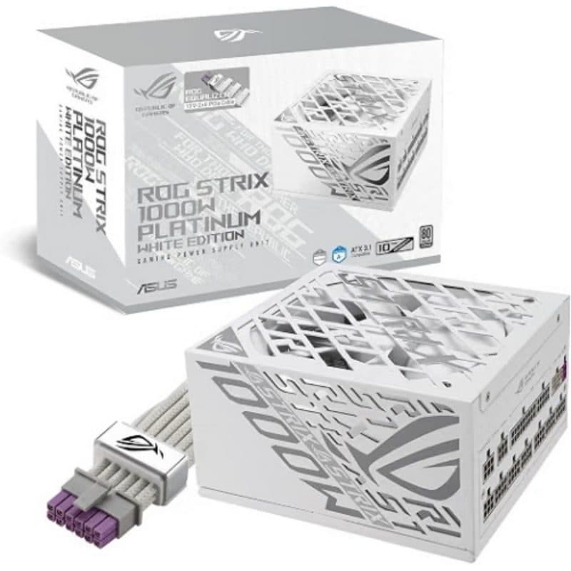 Alimentatore bianco - ASUS ROG Strix 1000P Gaming White E