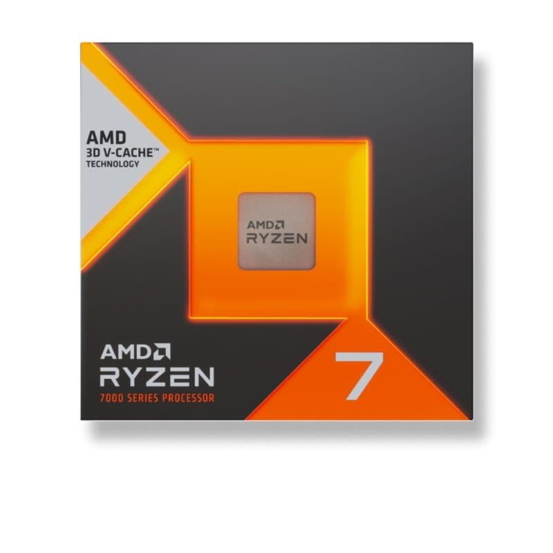 Processore 8 core 4 GHz (4,5 GHz max) 5 nm L2+L3 104 MB socket AM5 120 W box senza dissipatore - AMD Ryzen 7 7700X3D