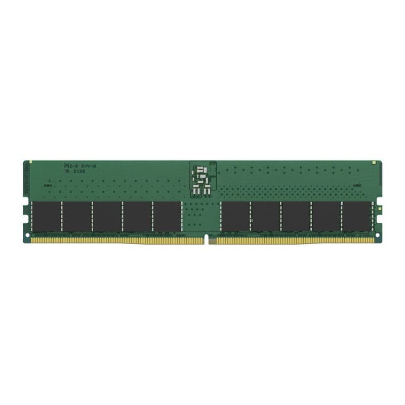 Memoria RAM 32GB (1x32GB) DDR5 5600 MT/s 288-pin DIMM con Data Integrity Check - Kingston Technology KTH-PL556E-32G