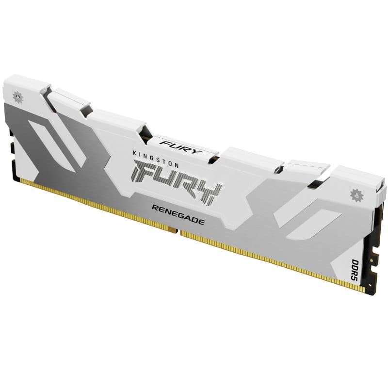 Memoria RAM 16GB DDR5 8000 MT/s CL38 DIMM XMP bianca - Kingston Technology Fury Renegade