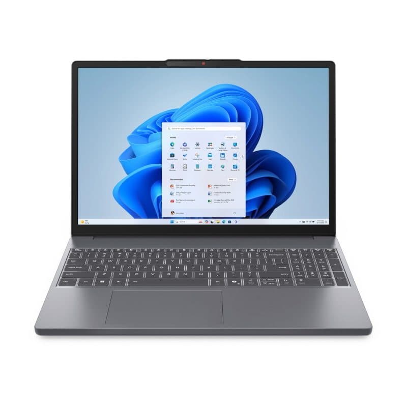 Notebook 15,3 pollici WUXGA AMD Ryzen 5 150 8GB DDR5 SSD 512GB Wi-Fi 7 - Lenovo IdeaPad Slim 3 15ARP10