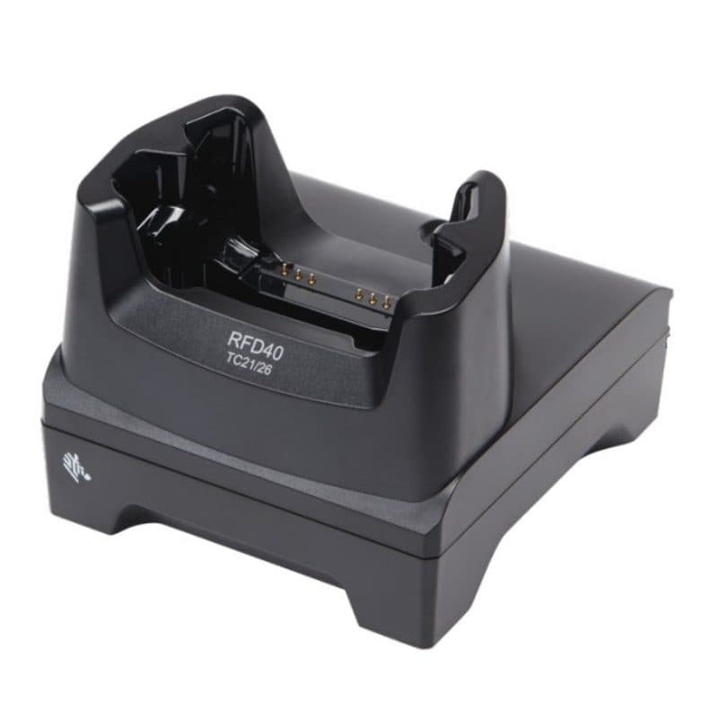 Caricabatterie per dispositivi mobili, lettore RFID, nero, AC interno - Zebra CRD1S0T-RFD40-TC2X-COM-1R