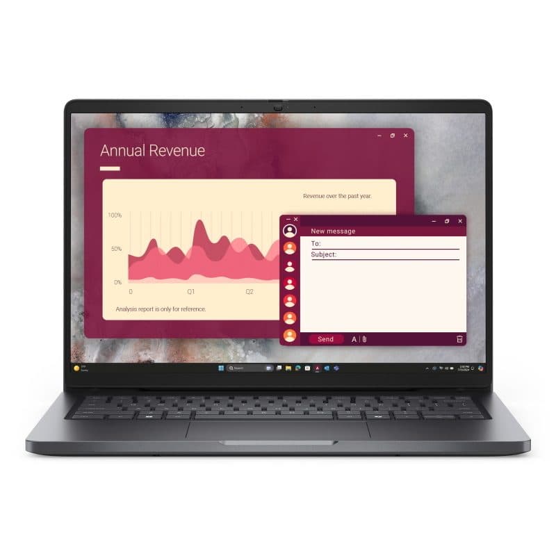Notebook 14 pollici Full HD+ Intel Core Ultra 5 225U 16GB DDR5 SSD 512GB Wi-Fi 6E - Dell Pro 14 PC14250