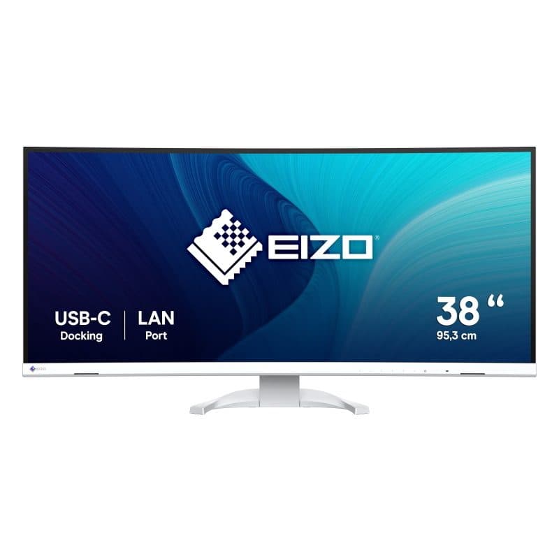 Monitor 37.5 pollici ultrawide Quad HD+ LCD 3840 x 1600 bianco - EIZO FlexScan EV3851X-WT