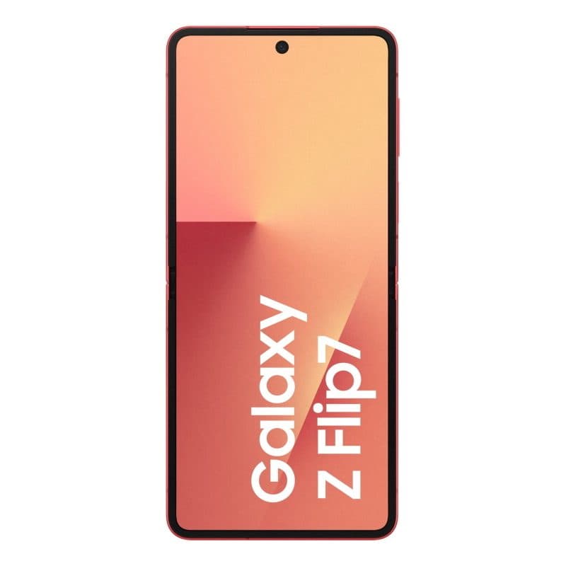Smartphone 5G dual SIM 6,9 pollici Android 16.0 12GB RAM 512GB 4300 mAh USB-C corallo - Samsung Galaxy Z Flip 7