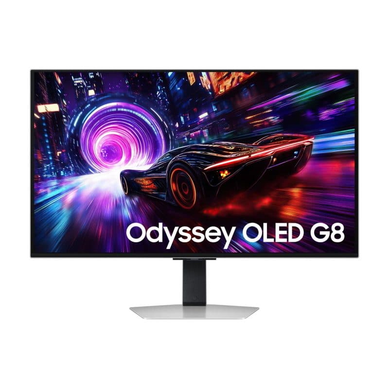 Monitor 32 pollici 3840 x 2160 pixel 4K Ultra HD OLED argento - Samsung S32FG814SU