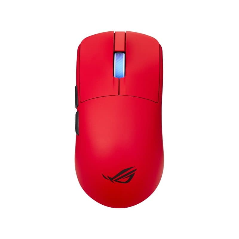Mouse gaming per mano destra RF wireless Bluetooth USB tipo A ottico 42000 dpi rosso - ASUS ROG Harpe II Ace