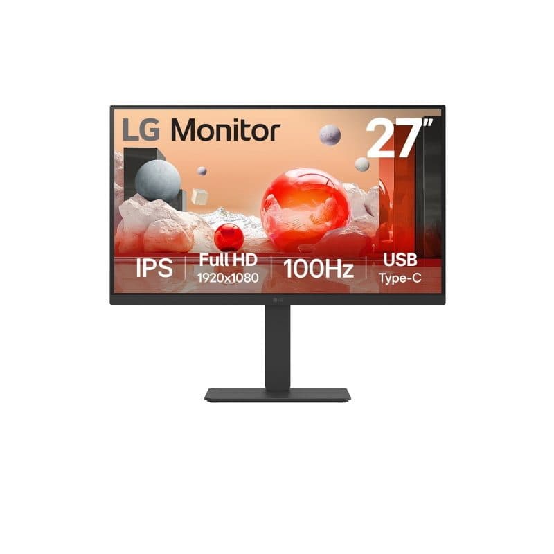 Monitor 27 pollici 1920 x 1080 pixel Full HD LCD nero - LG 27BA650-B