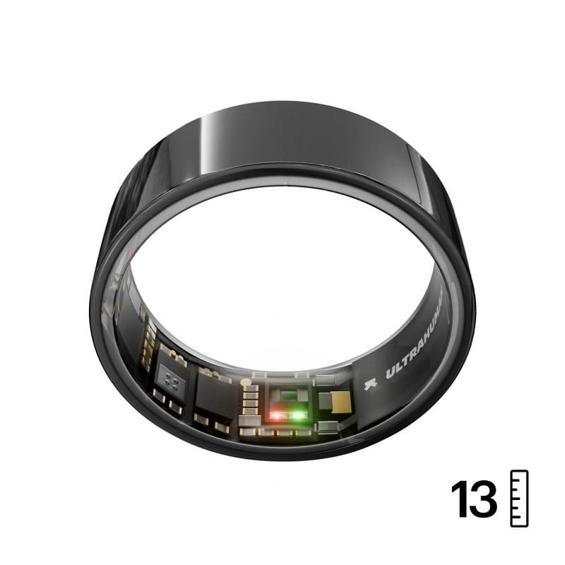 Smart ring taglia 13 Aster Black - Ultrahuman Air