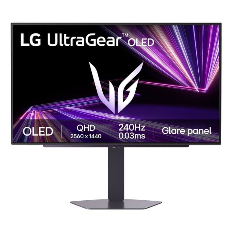 Monitor PC 27 pollici 68,6 cm 2560 x 1440 pixel Quad HD OLED nero - LG 27GX704A-B