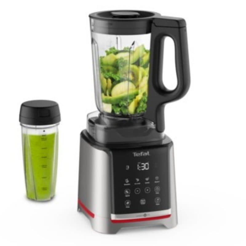Sbattitore con base 1600 W nero e acciaio inox - Tefal BL91HD
