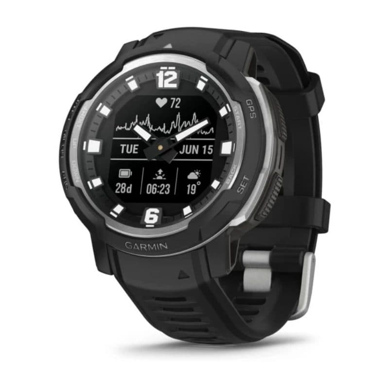Smartwatch nero/grafite - Garmin Instinct Crossover