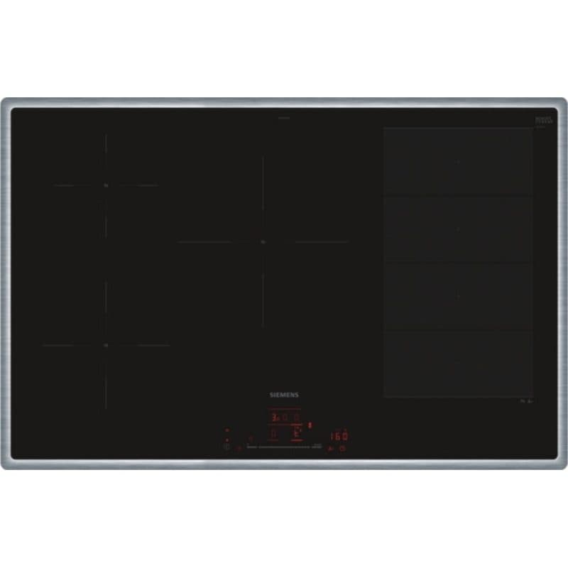 Piano cottura da incasso 80 cm 5 fornelli nero - Siemens iQ700 EX845HVC1E