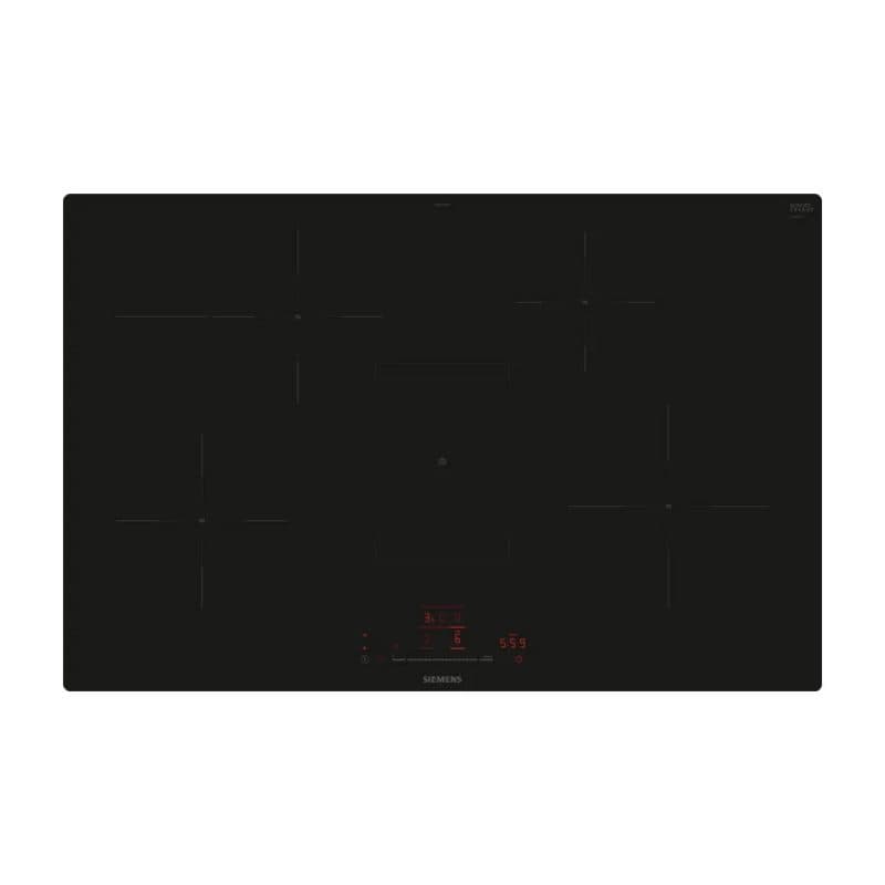 Piano cottura a induzione da incasso 80 cm 4 fornelli nero - Siemens iQ300 EH801HFB1E