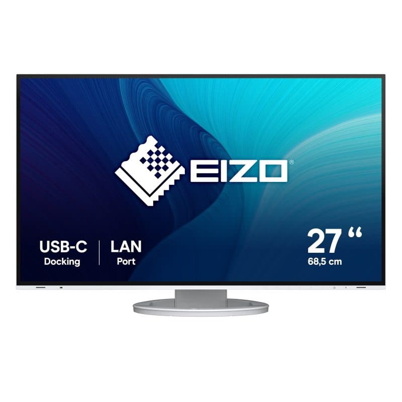 Monitor LED 27 pollici 68,6 cm 2560 x 1440 pixel Quad HD bianco - Eizo FlexScan EV2795-WT