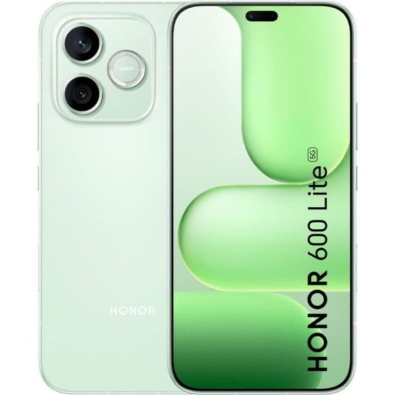Smartphone 5G dual SIM 6.6 pollici octa core 8GB RAM 256GB Sprout Green TIM - Honor 600 Lite