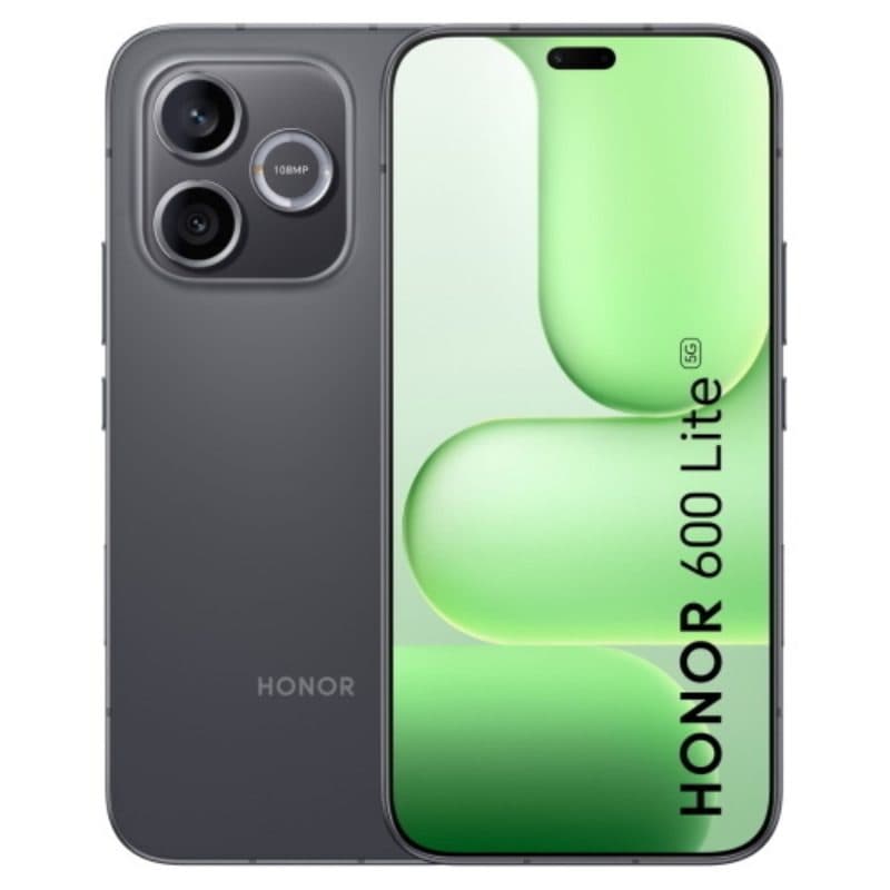 Smartphone 5G dual SIM 6.6 pollici octa core 8GB RAM 256GB Velvet Black TIM - Honor 600 Lite