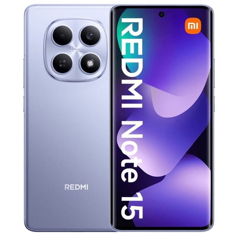 Smartphone 5G dual SIM 8GB RAM 512GB viola - Xiaomi Redmi Note 15