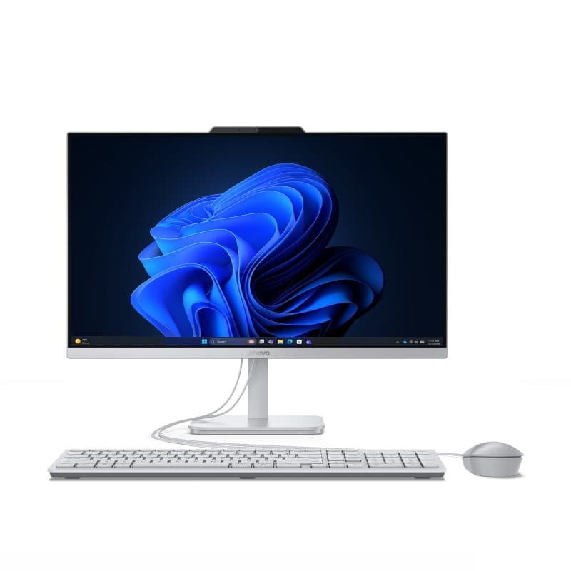 PC all-in-one 23.8 pollici 1920 x 1080 pixel AMD Ryzen 5 40 16GB LPDDR5 SSD 512GB Windows 11 Home - Lenovo A105 24