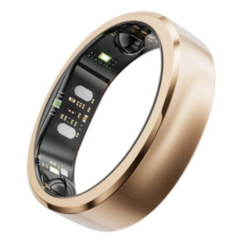 Smart ring per donna e uomo taglia 10 oro rosa spazzolato - RingConn Gen3