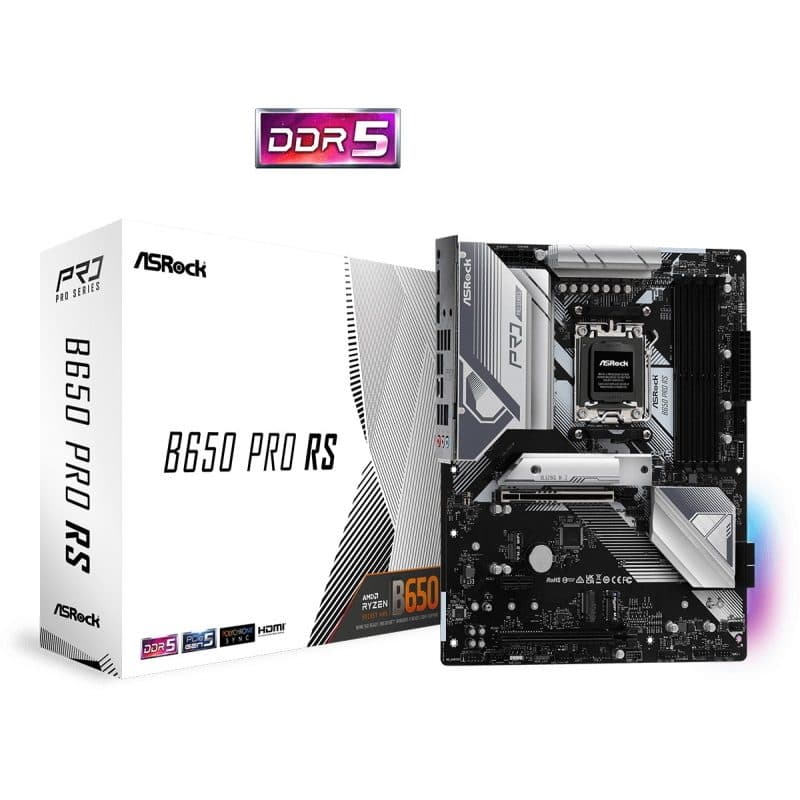 Scheda madre ATX socket AM5 chipset AMD B650 - ASRock B650 Pro RS