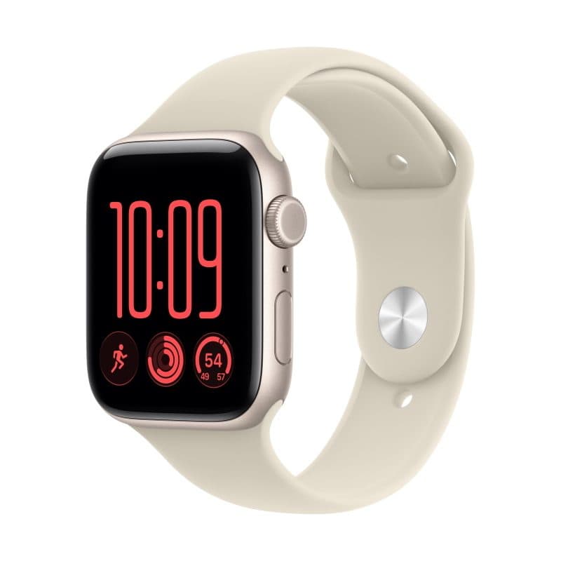 Smartwatch GPS + Cellular 44 mm con cassa in alluminio e cinturino sabbia taglia M/L - Apple Watch SE 3