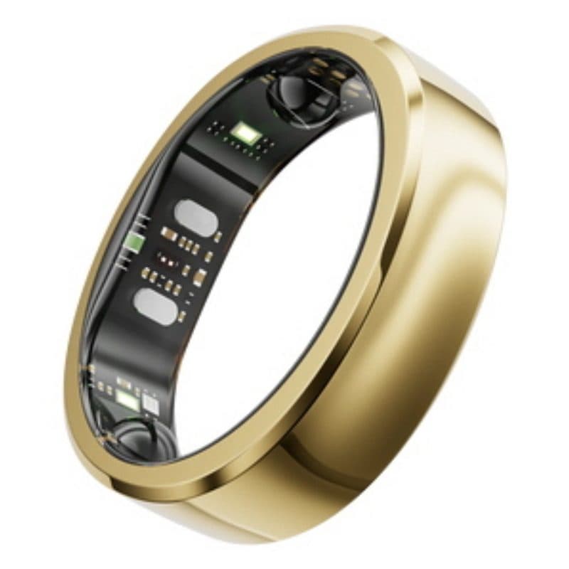 Smart ring per donna e uomo taglia 10 oro opaco - RingConn Gen3