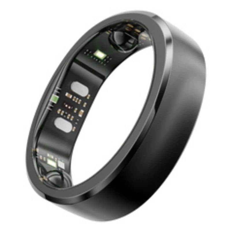 Smart ring per donna e uomo taglia 12 nero opaco - RingConn Gen3