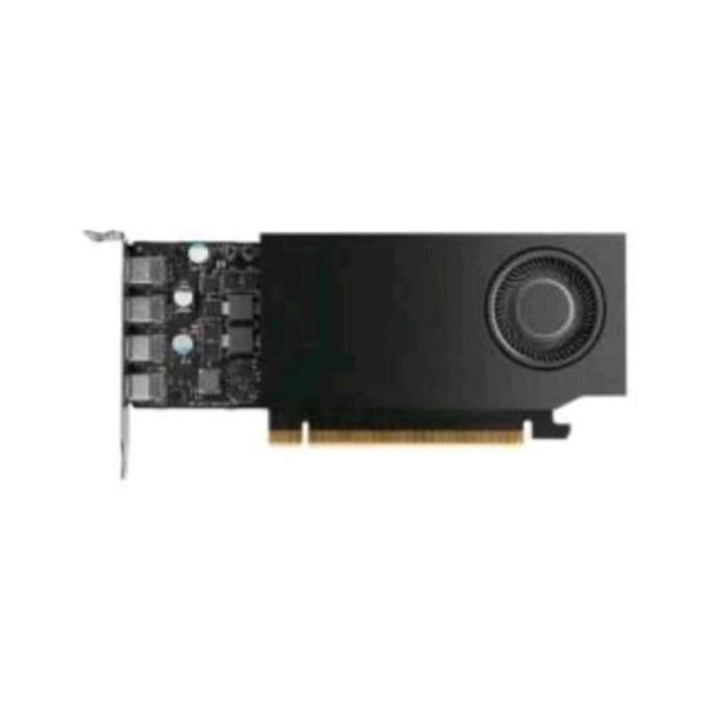 Scheda video 8GB GDDR6 PCI Express 4.0 x16 con 4 mini DisplayPort - NVIDIA Quadro RTX A1000