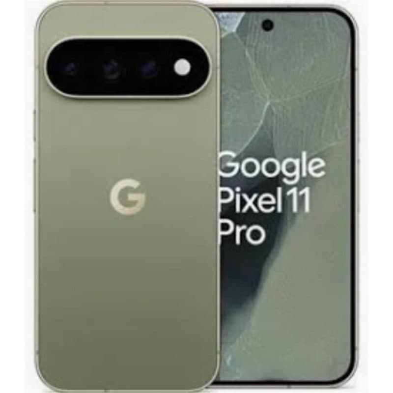 Smartphone 5G dual SIM 6.8 pollici octa core 12GB RAM 256GB Olive Green - Google Pixel 11 Pro XL