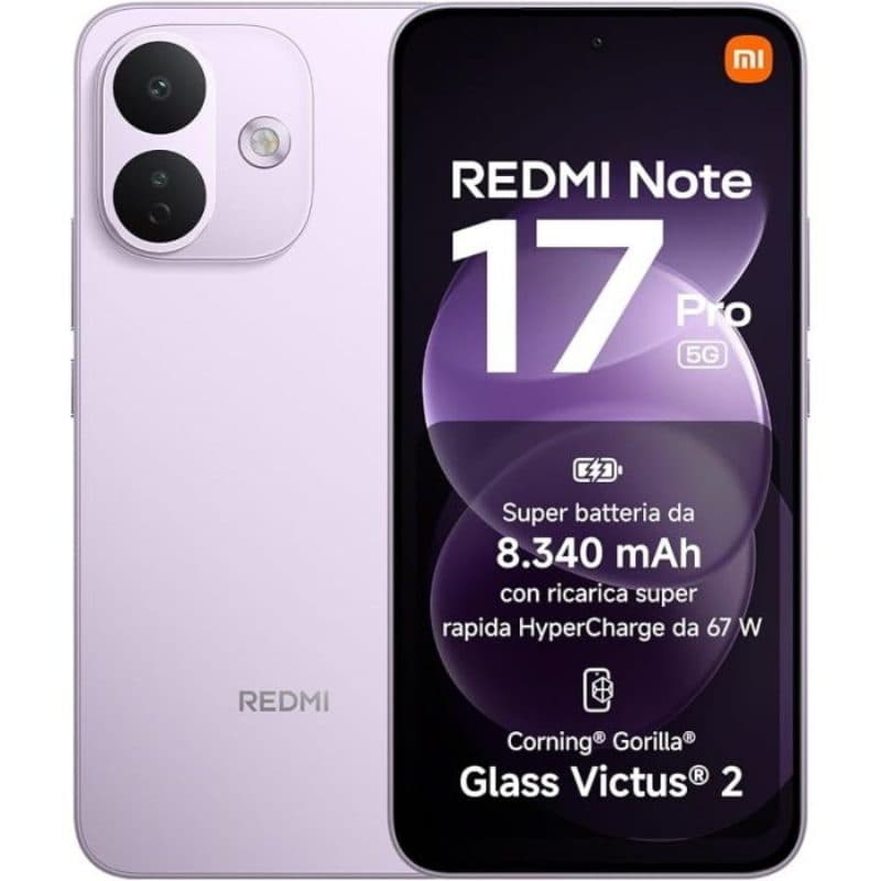 Smartphone 5G 6GB RAM 256GB viola - Xiaomi Redmi Note 17 Pro